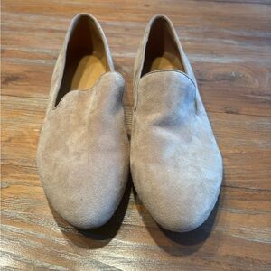J.Crew Tan Suede Loafers Women’s 8.5 Genuine Leather Flats Classic